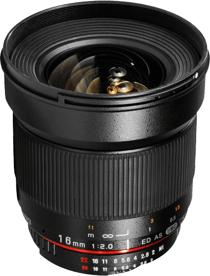 Samyang 16mm F2