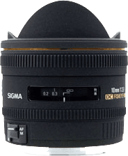 Sigma 10mm F2.8 fisheye