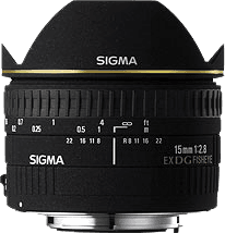 Sigma 15mm F2.8 fisheye