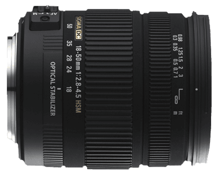 Sigma 18-50mm F2.8-4.5